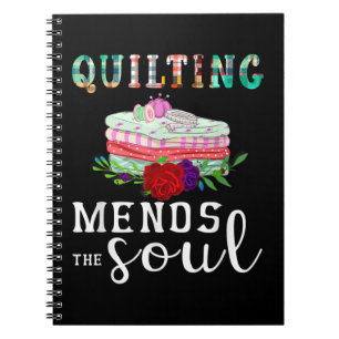 Carnet Quilting Mend Soul Quilter Cadeau   Amateurs de pl