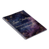 Carnet Quinceañera céleste, coutume (Côté Droit)