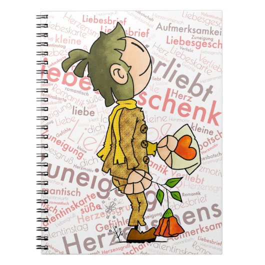 Carnet Quinn - Amour (Devant)