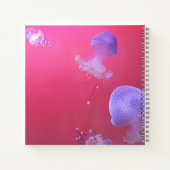 Carnet Quirky Jellyfish in the Pink Water (Dos)