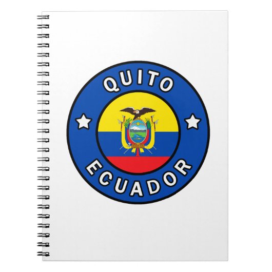 Carnet Quito Équateur (Devant)