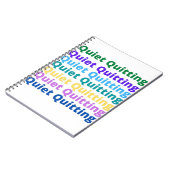 Carnet Quitter tranquillement (Côté gauche)
