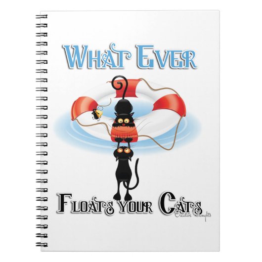 Carnet Quoi de neuf flotte vos chats 2 (Devant)