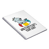 Carnet Quoi que ce soit qui flotte votre chèvre Pun d'ani (Côté Droit)