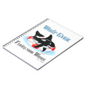 Carnet Quoi qu'il flotte votre baleine 2 (Côté gauche)