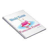 Carnet Quoi qu'il flotte votre Flamant rose (Côté Droit)