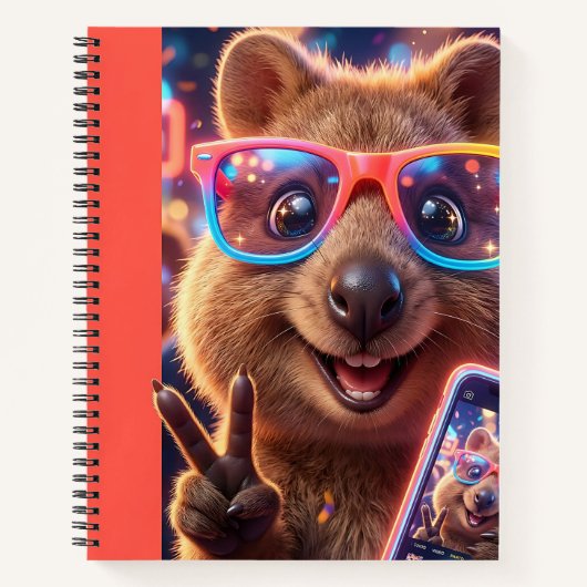 Carnet Quokka Selfie (Devant)