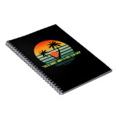 Carnet Quotes design black Notebook (Côté Droit)