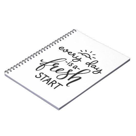 Carnet Quotidien est un nouveau début Inspirationnel Cita (Côté gauche)