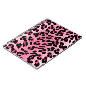 Carnet RAB Rockabilly Pink Cheetah Imprimer (Côté gauche)