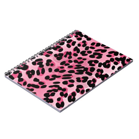 Carnet RAB Rockabilly Pink Cheetah Imprimer (Côté gauche)
