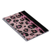 Carnet RAB Rockabilly Pink Leopard Ribbon Bows (Côté Droit)