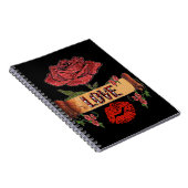 Carnet RAB Rockabilly Roses, Love & Lipstick (Côté Droit)
