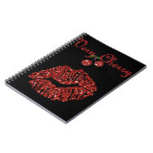 Carnet RAB Rockabilly très Cherry Kiss (Côté gauche)