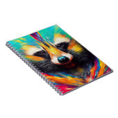 Carnet Raccoon Animal Discovery Aventure Nature Planet (Côté Droit)