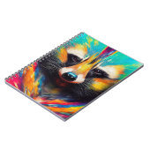 Carnet Raccoon Animal Discovery Aventure Nature Planet (Côté gauche)