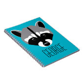 Carnet Raccoon aux yeux tristes (Côté Droit)