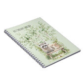 Carnet Raccoon Bird Bench Best Friends Forever Birch Tree (Côté Droit)