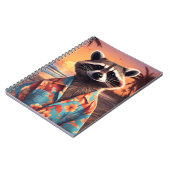 Carnet Raccoon Holiday (Côté gauche)