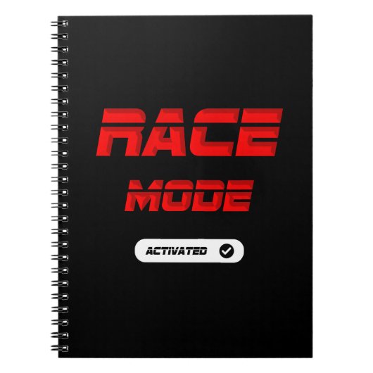Carnet Race mode (Devant)
