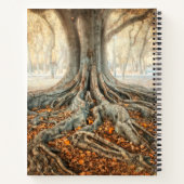 Carnet Racines de l'arbre antique (Dos)
