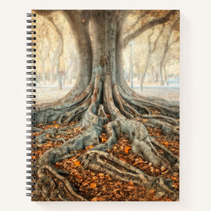 Carnet Racines de l'arbre antique