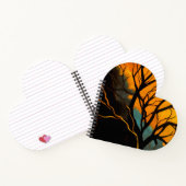 Carnet Racines dorées et Arbre du crépuscule (Intérieur)