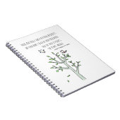 Carnet Racines et ailes Inspirer la citation parentale (Côté Droit)