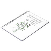 Carnet Racines et ailes Inspirer la citation parentale (Côté gauche)