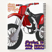 Carnet Racing Dirt Bike Art (Dos)