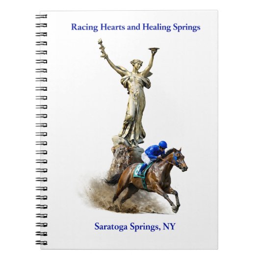 Carnet Racing Hearts and Healing Springs Notebook (Devant)