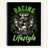 Carnet Racing is not A Hobby It's A Lifestyle (Devant)