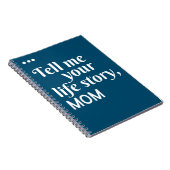 Carnet Raconte-moi ton histoire de vie Maman cadeau (Côté Droit)