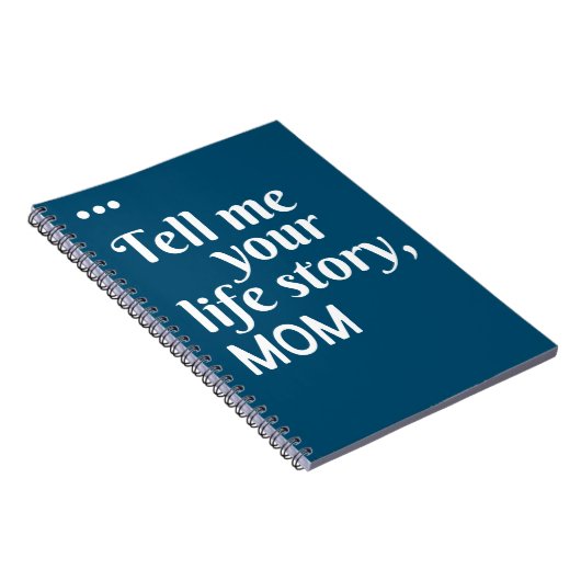 Carnet Raconte-moi ton histoire de vie Maman cadeau (Côté Droit)