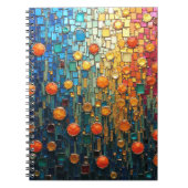 Carnet Radiant Mosaic: Bubblelight Cascade (Devant)