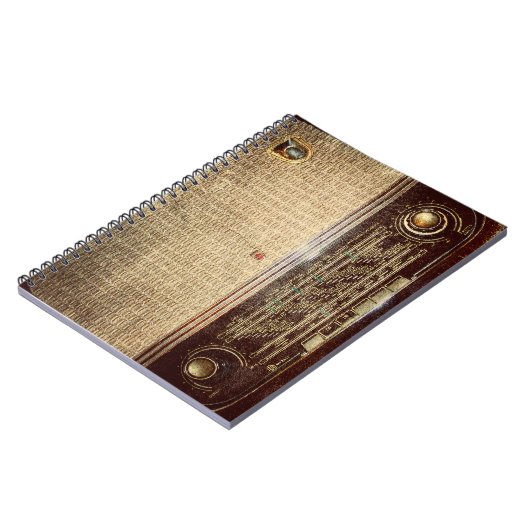 Carnet Radio vintage (Côté gauche)