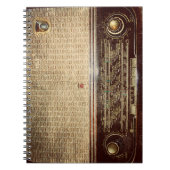 Carnet Radio vintage (Devant)