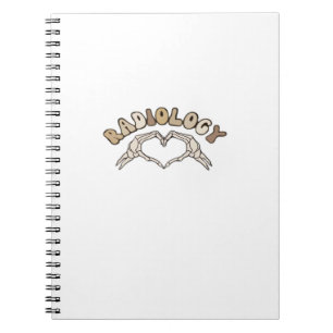 Carnet Radiologie Squelette Coeur Mains Classique