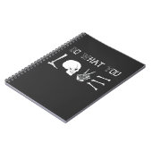 Carnet Radiologue Xray Skeleton Rad Tech (Côté gauche)
