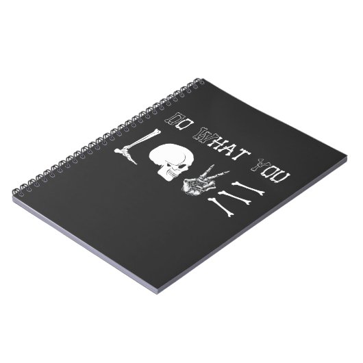 Carnet Radiologue Xray Skeleton Rad Tech (Côté gauche)