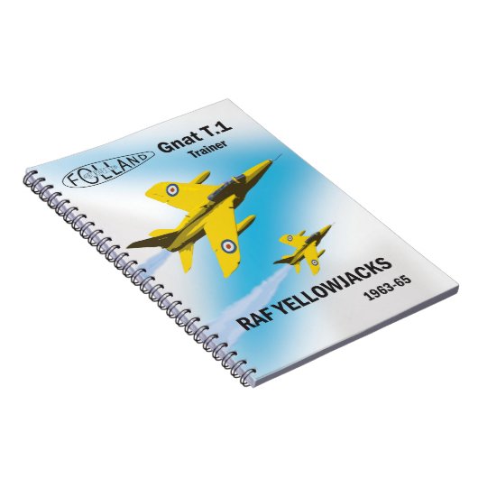 Carnet RAF Yellowjacks en Gnat T.1 formateurs (Côté Droit)