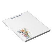 Carnet raffiné girafe aquarelle (Incliné)