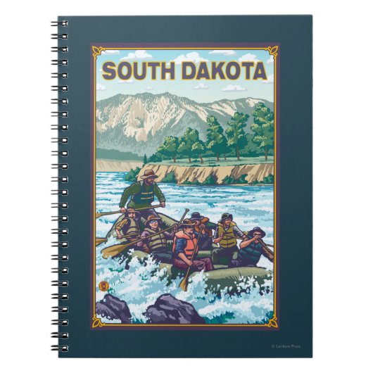 Carnet Rafting fluvial Dakota du Sud (Devant)