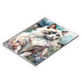 Carnet Ragdoll Chat en anglais Garden (Côté gauche)