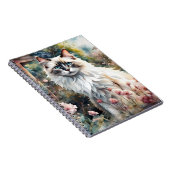 Carnet Ragdoll Chat en anglais Garden (Côté Droit)