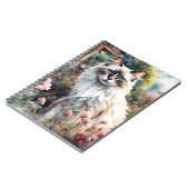 Carnet Ragdoll Chat en anglais Garden (Côté gauche)