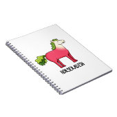 Carnet Raifort Blague de Cheval Drôle  (Côté Droit)