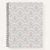 Carnet Rainbow Boho Pastel (Devant)