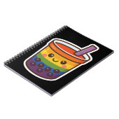 Carnet Rainbow Bubble Tea LGBTQ+ Pride (Côté gauche)