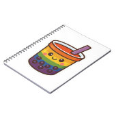 Carnet Rainbow Bubble Tea LGBTQ+ Pride (Côté gauche)